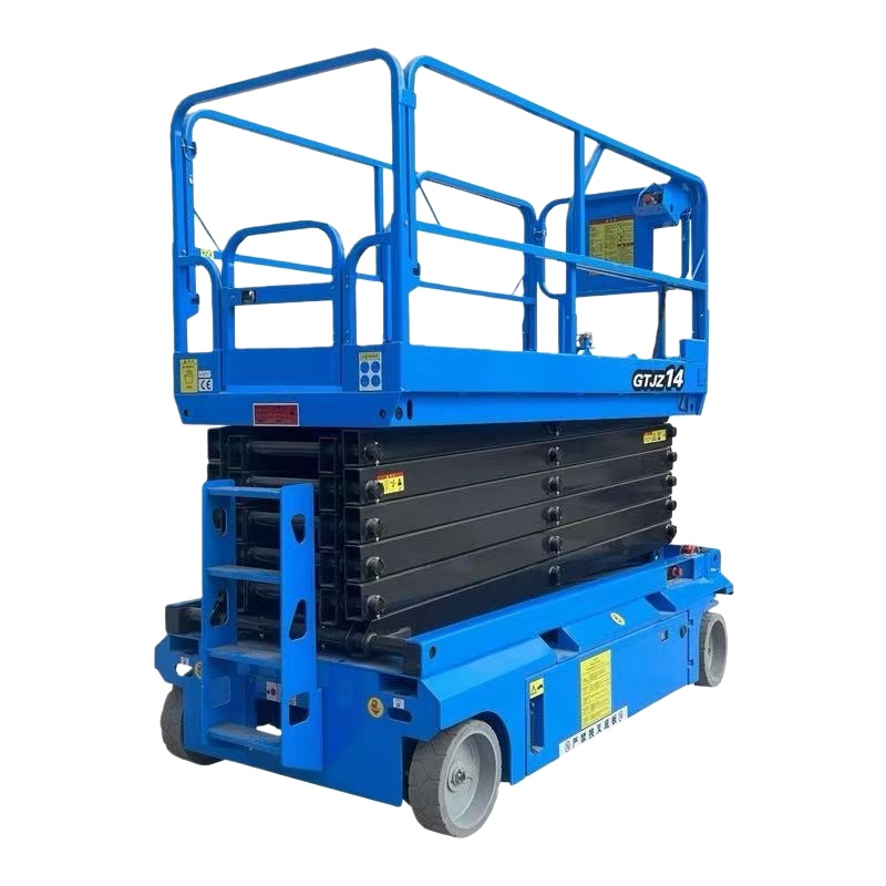 Fully automatic lifting platform truck