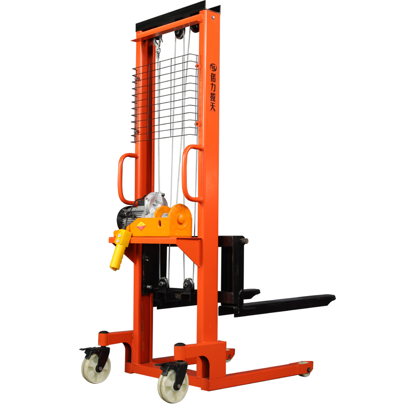 C-shaped steel plug-in stacker crane